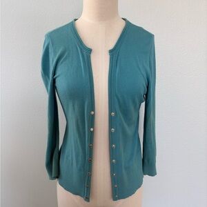 White House Black Market Light Blue Sweater